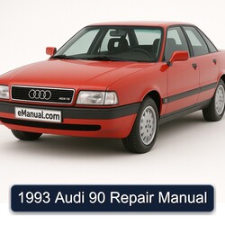 1993 Audi 90 Service Repair Workshop Manual PDF