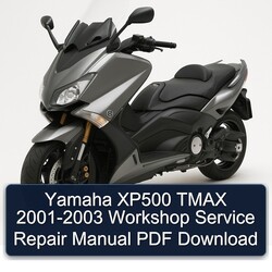 2001-2003 Yamaha Tmax XP500 Service Repair Workshop Manual PDF