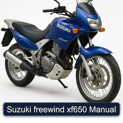 Suzuki XF650 Freewind Service Repair Workshop Manual PDF