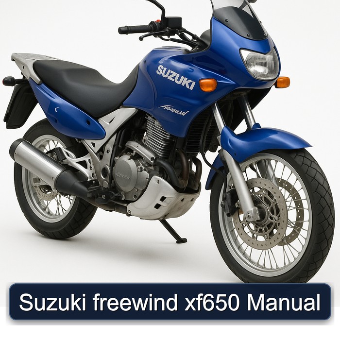 Suzuki XF650 Freewind Service Repair Workshop Manual PDF