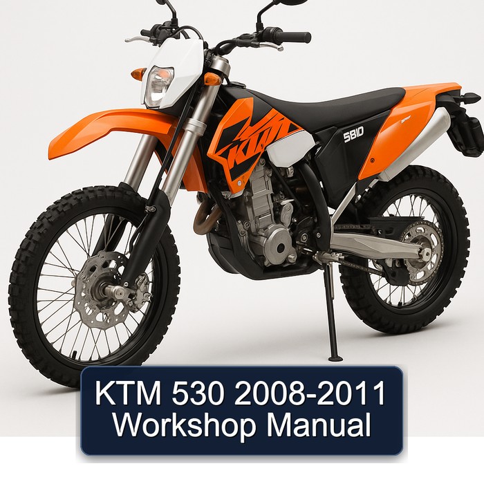 2008-2011 KTM 530 Service Repair Workshop Manual PDF