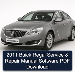 2011 Buick Regal Software Service Repair Workshop Manual PDF