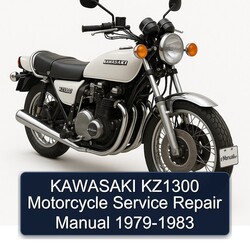 1979-1983 Kawasaki KZ Series KZ1300 Motorcycle Service Repair Workshop Manual PDF