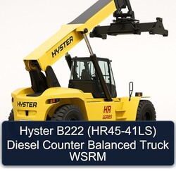 Hyster B222 (HR45-41LS) Diesel Counter Balanced Truck WSRM