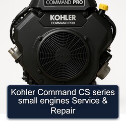 Kohler Command CS-Serie Kleinmotoren: Wartung und Reparatur