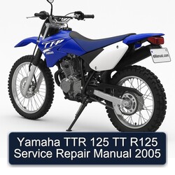 2005 Yamaha TTR Models 125 TT R125 Service Repair Workshop Manual PDF