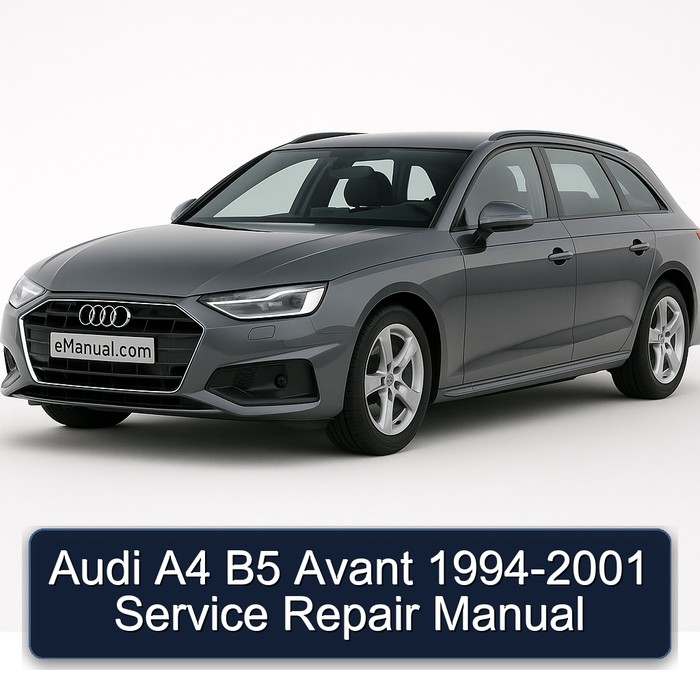 1994-2001 Audi Avant A4 B5 Service Repair Workshop Manual PDF