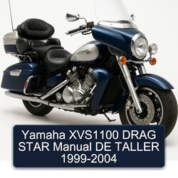 1999-2004 Yamaha Royal Star Venture XVS1100 Drag DE Taller Service Repair Workshop Manual PDF