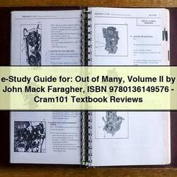 Mack E-STUDY : Out Many Volume II John Faragher Isbn 9780136149576-cram101 Textbook Reviews Service Repair Workshop Manual PDF
