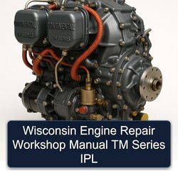 Continental TM Series Wisconsin Engine IPL Service Repair Workshop Manual PDF