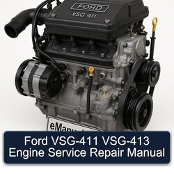 Ford VSG 411 VSG-411 VSG-413 Engine Service Repair Workshop Manual PDF