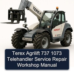Terex Agrilift 737 1073 Telehandler Service Repair Workshop Manual PDF