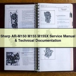 Sharp AR-M150 M155 M155X Documentation Service Repair Workshop Manual PDF