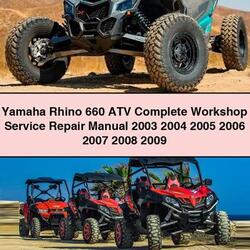 2003-2009 Yamaha Rhino 660 ATV Service Repair Workshop Manual PDF