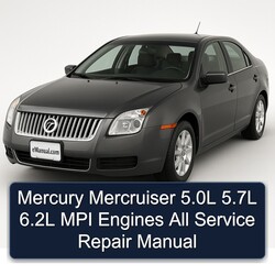 Mercury Mercruiser 5.0l 5.7l 6.2l MPI Engines All Service Repair Workshop Manual PDF