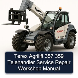 Terex Agrilift 357 359 Telehandler Service Repair Workshop Manual PDF
