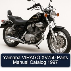 1997 Yamaha Virago XV750 Parts Catalog PDF