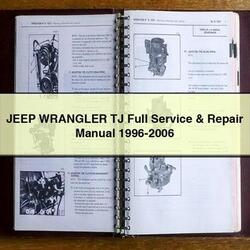 1996-2006 Jeep Wrangler Service Repair Workshop Manual PDF