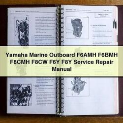 Yamaha Marine Outboard F6AMH F6BMH F8CMH F8CW F6Y F8Y Service Repair Workshop Manual PDF