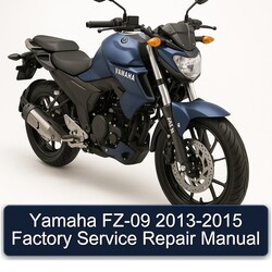Yamaha FZ-09 2013-2015 Factory Service Repair Manual 