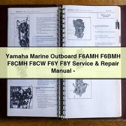 Yamaha Marine Outboard F6AMH F6BMH F8CMH F8CW F6Y F8Y Service Repair Workshop Manual PDF