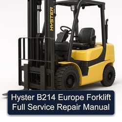 Hyster B214 Europe Forklift Service Repair Workshop Manual PDF