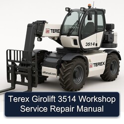 Terex Girolift 3514 Service Repair Workshop Manual PDF