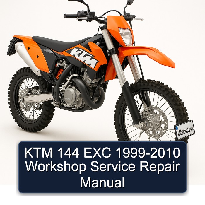 1999-2010 KTM 144 EXC Service Repair Workshop Manual PDF