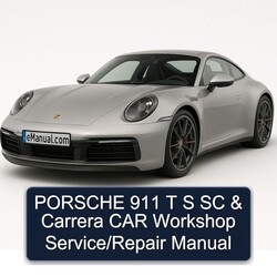 Porsche 911 T S SC Carrera CAR Service Repair Workshop Manual PDF