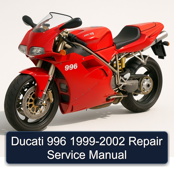 1999-2002 Ducati 996 Service Repair Workshop Manual PDF