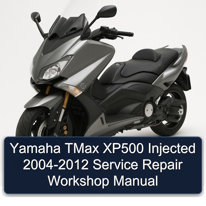 2004-2012 Yamaha Tmax XP500 Injected Service Repair Workshop Manual PDF