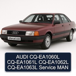 Audi 100 Cq-ea1060l Cq-ea1061l Cq-ea1062l Cq-ea1063l MAN Service Repair Workshop Manual PDF