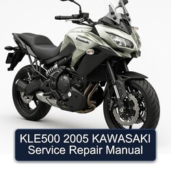 2005 Kawasaki Versys KLE500 Service Repair Workshop Manual PDF
