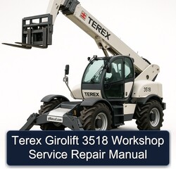 Terex Girolift 3518 Service Repair Workshop Manual PDF