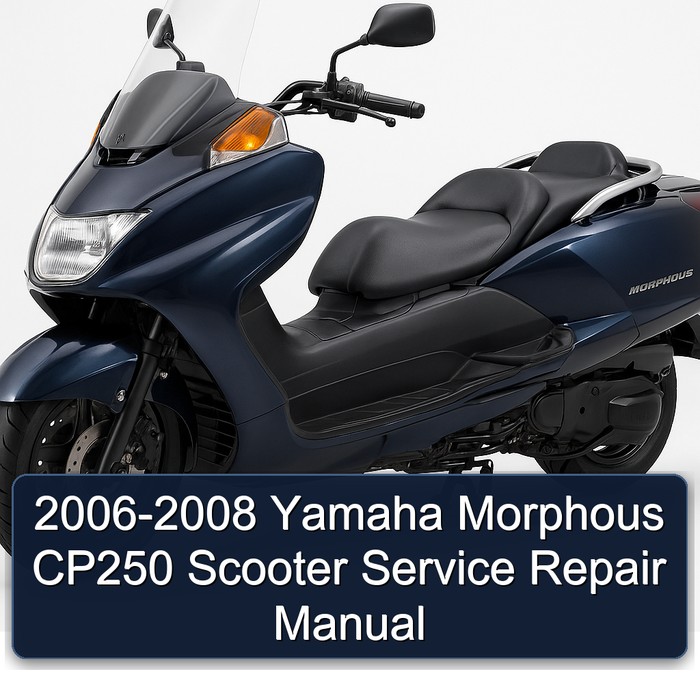 2006-2008 Yamaha Morphous CP250 Scooter Service Repair Workshop Manual PDF