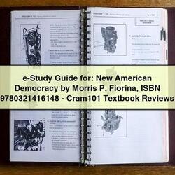 E-STUDY : New American Democracy Morris P. Fiorina Isbn 9780321416148-cram101 Textbook Reviews Service Repair Workshop Manual PDF