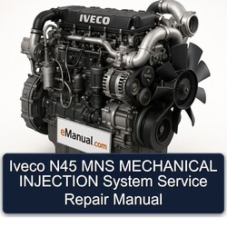 Iveco N45 MNS Mechanical Injection System Service Repair Workshop Manual PDF