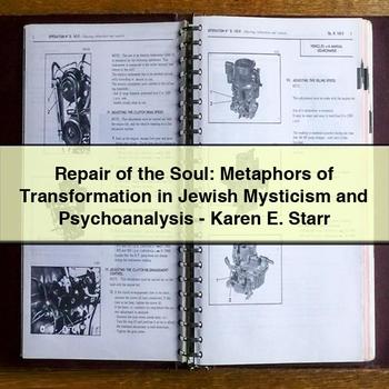 Soul: Metaphors Transformation Jewish Mysticism Psychoanalysis-karen E. Starr Service Repair Workshop Manual PDF