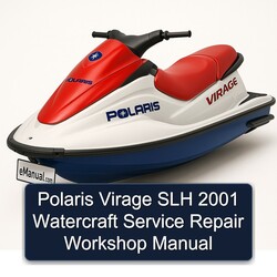 2001 Polaris Virage SLH Watercraft Service Repair Workshop Manual PDF