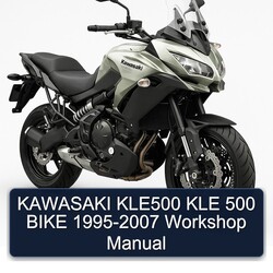 1995-2007 Kawasaki Versys KLE500 KLE 500 Bike Service Repair Workshop Manual PDF