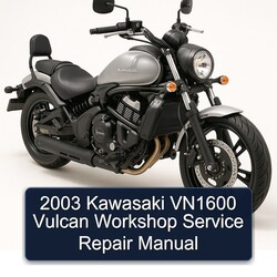 2003 Kawasaki Vulcan VN1600 Service Repair Workshop Manual PDF