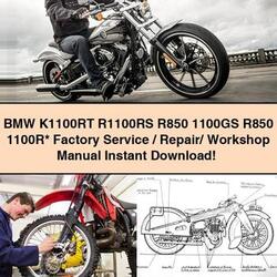 BMW 02 Series K1100RT R1100RS R850 1100GS 1100R / Service Repair Workshop Manual PDF