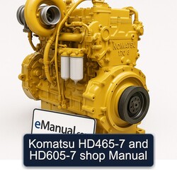 Komatsu 170 3 HD465-7 HD605-7 Shop Service Repair Workshop Manual PDF