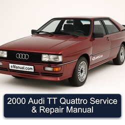 2000 Audi Quattro Service Repair Workshop Manual PDF