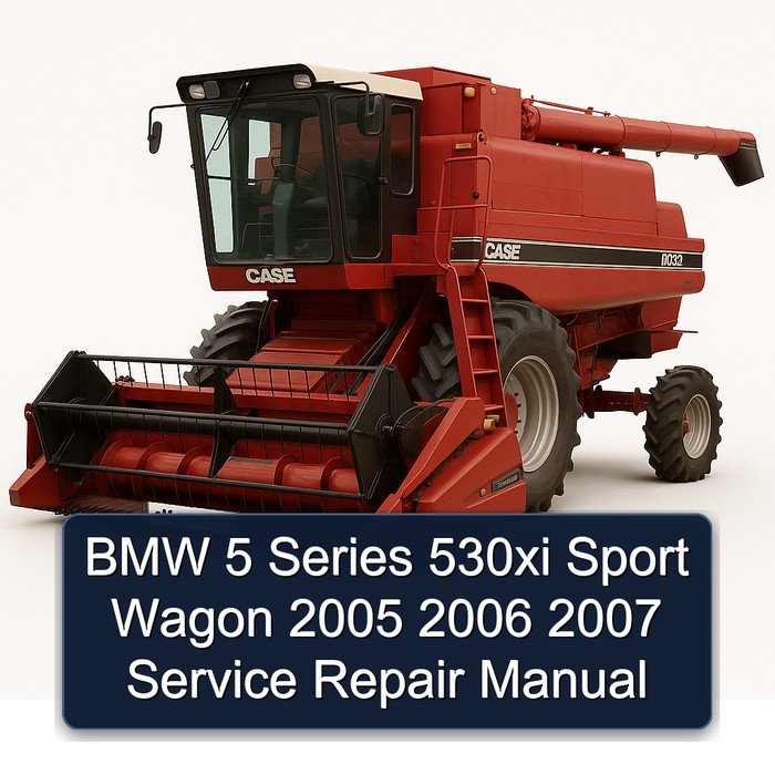 2005-2007 BMW 5 Series 530XI Sport Wagon Service Repair Workshop Manual PDF