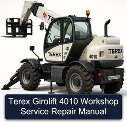 Terex Girolift 4010 Service Repair Workshop Manual PDF