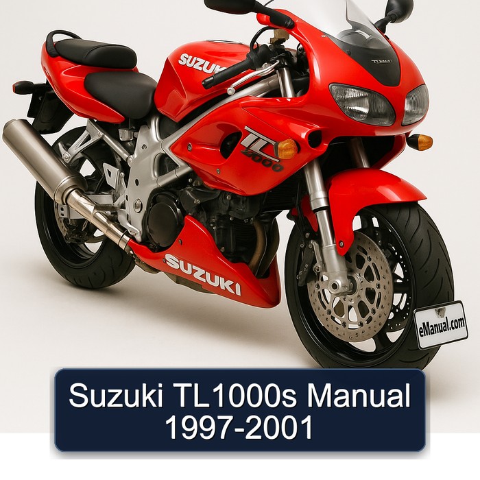 1997-2001 Suzuki TL1000 TL1000S Service Repair Workshop Manual PDF