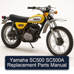 Yamaha SC500 SC500A Replacement Parts Catalog PDF
