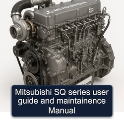 Mitsubishi SQ Series User Maintainence Service Repair Workshop Manual PDF
