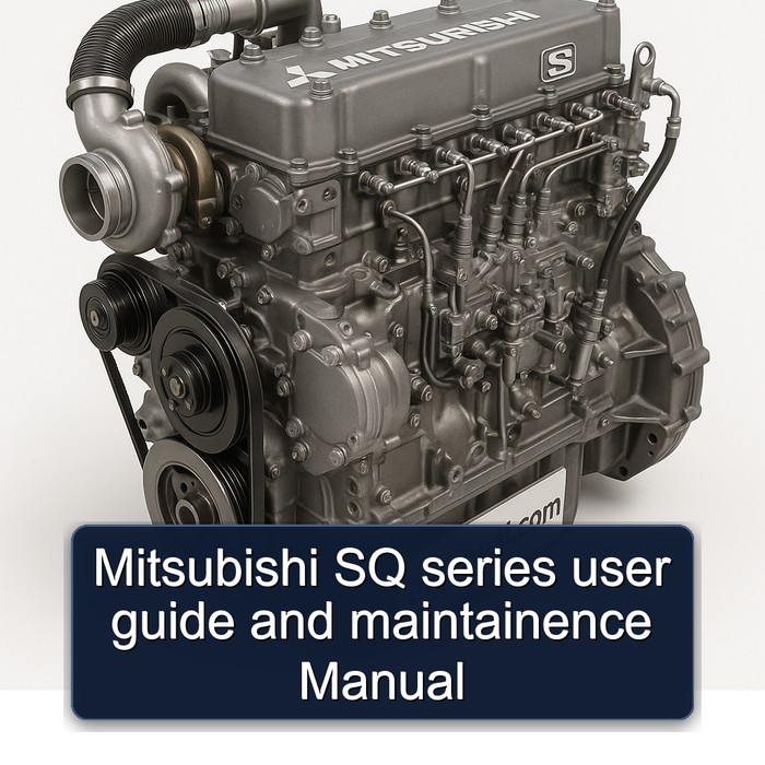 Mitsubishi SQ Series User Maintainence Service Repair Workshop Manual PDF